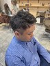 《自分史上最高のかっこいいを☆》メンズカット＋パーマ