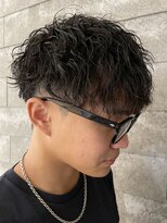 ニアウ 伊勢崎連取店(Niau)&nbsp;メンズマッシュツイストスパイラルパーマメンズパーマ