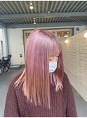 ハイトーン/10代20代/ピンクベージュ/