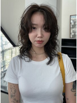 ドロップ(drop) ニュアンスパーマ/ウルフパーマ/20代/30代