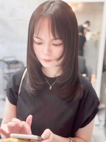 ジィルム(XELM)&nbsp;ハイレイヤーカット【高崎/高崎駅/高崎駅西口】ブリーチ