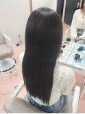 髪質改善酸性ストレート、イルミナカラーで艶髪に◎