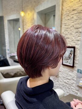 ヴィサージュプラス(VISAGE plus) チェリーブラウン×ショートヘア