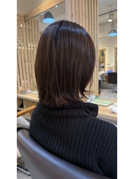 ヴィサージュヴィフ パワード バイ モンス(VISAGEVIF POWERED BY MONS) 切りっぱなしボブ