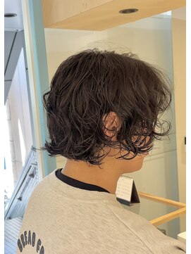 シアン 栄店(CYAN.) メンズボブパーマ♪