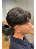 曲がる縮毛矯正センターパート