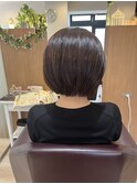 【L by first】大人前下がりボブ
