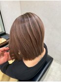 派手すぎないバレイヤージュ