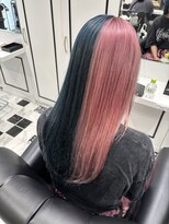 ゼノ(Xeno)&nbsp;ダークグリーン×ペールピンク