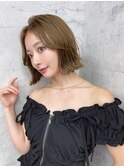 くびれボブ/切りっぱなしボブ/レイヤーボブ