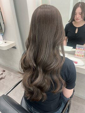 リッカ(LICCA) (LICCA内堀)オリーブグレージュ×グレージュ×透明感カラー