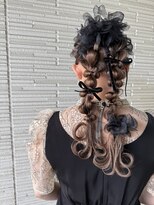 クレア 上大岡(CREA)&nbsp;ツイン編み下ろし/編み下ろしアレンジ/ヘアセット/ヘアアレンジ