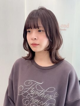 ロンドリゼル 札幌(Lond RiseL) ◯ オリーブグレー/韓国/レイヤーカット/髪質改善/縮毛矯正/札幌