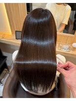 アトレ 南堀江店(attrait)&nbsp;乾燥、パサつき、ダメージにアプローチケアカラー髪質改善