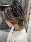 【デザインカラー】バレイヤージュ× グレージュ