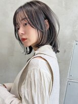 オーウェル 銀座(Owelle) 【Owelle 銀座】ボブレイヤー×グレージュカラー