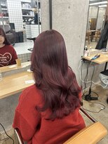 マジコ 表参道(Magico)&nbsp;ブリーチなしワインレッド