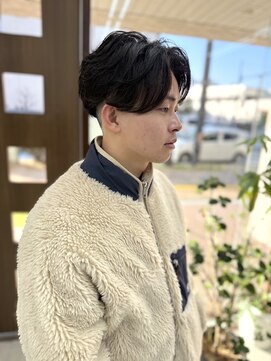 ノア(NOA by KENJE) men's hair/メンズパーマ/ニュアンスパーマ/フェザーパーマ