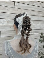デコヘアー キートス(DECO HAIR kiitos) 編みおろしポニー