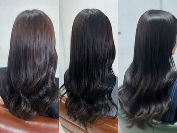 オルク ココ(Orque coco)の写真/インフルエンサー絶賛の馴染ませ技♪世界最高級毛質《羽エクステ》で、自然×サラ艶なロングスタイルに!