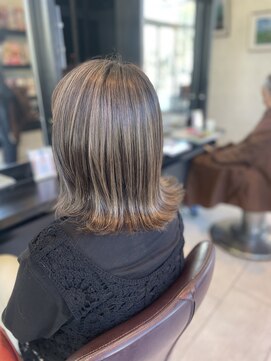 アース 大宮宮原店(HAIR&MAKE EARTH) ハイライトグレージュ