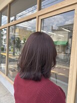 ミリ 奈良店(mm)&nbsp;ボブレイヤー×カシスブラウン