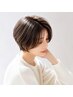 白髪染めリタッチカラー+カット+2stepTR