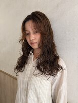パーク(PAAQ)&nbsp;レイヤーパーマスタイルベージュカラー