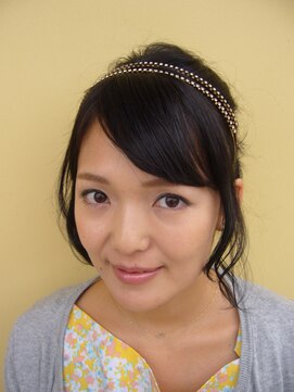 レーヴ ヘアー シエル(Reve hair ciel) ショート簡単アレンジヘアー