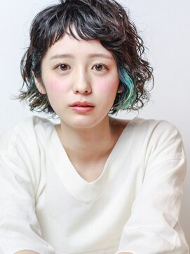 テトヘアー(teto hair) ＳＨＯＲＴＢＯＢ[パーマ・セミウェットスタイリング]