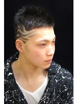 カプリヘアーデザイン(Capri Hair design) トライバルバリアート★ベリーショート・インパクト