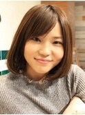 スモーキーアッシュボブ