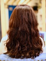 リビーチ ヘア リゾート 赤羽(Rebeach HAIR RESORT) 【赤羽リビーチ】しっかりウェーブのミディアムロングヘア