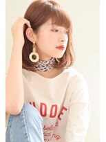 ジョエミバイアンアミ(joemi by Un ami)&nbsp;joemi 新宿　ワンカール可愛い大人かわいいブランジュボブ　近江