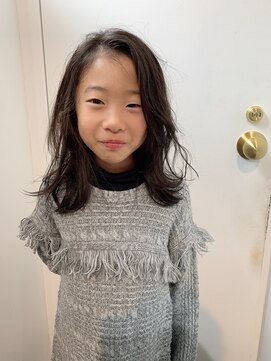 コンパス(COMPASS) 【キッズカット】大人かわいいセミディ