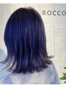 ロッコ 深谷店(ROCCO) #ブルーバイオレット#ディープカラー#ダブルカラー