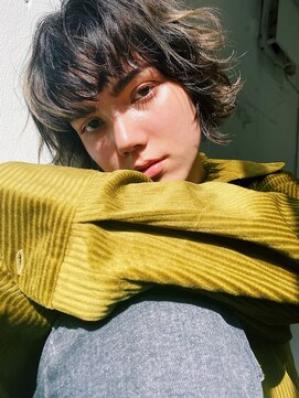 ユヌ(UNU) 【UNU】ムーディーな雰囲気が可愛いデザインパーマ♪