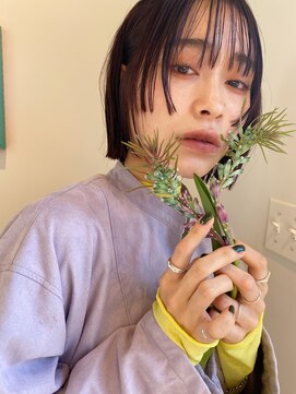 ユー(yew) ぷつっとウルフボブ