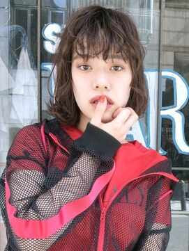 アイティー バイ アルバム 中野店(IT by ALBUM) ニュアンスボブ_くびれヘアビタミンカラーメルティカラー_38600