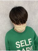 ツーブロックショート