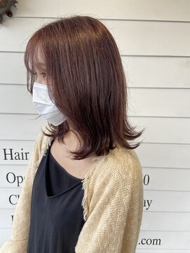 ファンビリ(Fambilly) lavender brown color