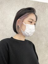 サンク 原宿 表参道(cinq)&nbsp;インナーカラーイヤリングカラーフェイスフレーミングブリーチ