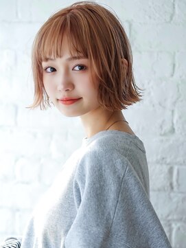 アグ ヘアー カリス 大分上宗方店(Agu hair charis) 《Agu hair》外ハネ×ウェット感ボブ