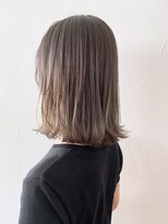 アイティーバイアルバム 下北沢店(IT by ALBUM)&nbsp;グレージュカラー_チェリーブラウンフェミニンロング_ba405751