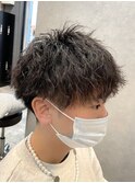 トップの潰れる悩みにも最適☆ハードツイストパーマ