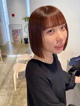 シテン(SITEN) オレンジベージュ/ボブ