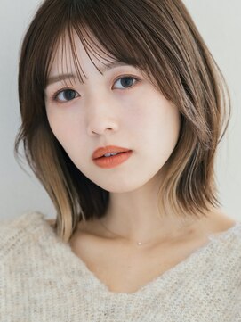 ミンクス渋谷スマートサロン(MINX shibuya smart salon) イメチェンヘアスタイル ハッシュカット フルバング 似合わせ