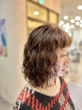 エッセンス(essence) 外国人風パーマ