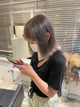 アルカナ 明治神宮前原宿(ARCANA) フルバング レッドブラウン カルマパーマ