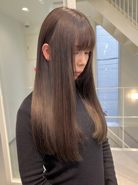 コレクティブワーク 表参道 渋谷(COLLECTIVE WORK) 髪質改善　耐熱トリートメント　レイヤー　ベージュ【表参道】